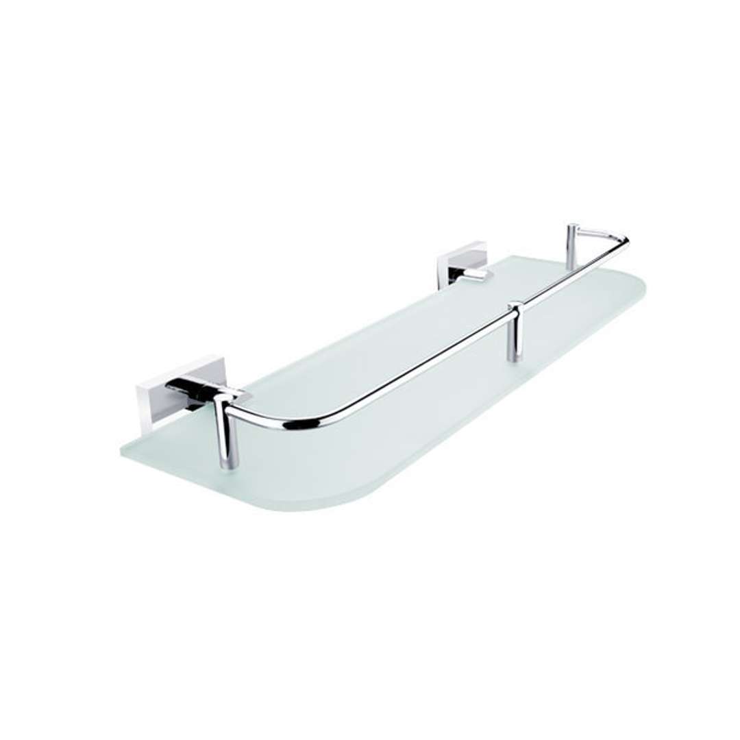 Nimco Keira - Półka, długość 40 cm, szkło matowe/chrom KE 22091AX-40-26