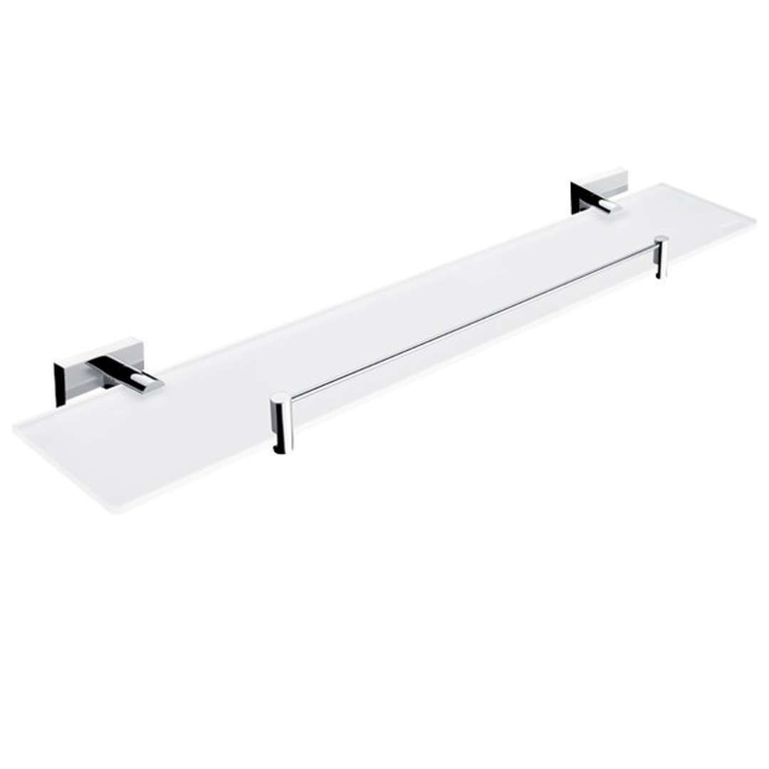 Nimco Keira - Półka z obudową, 60 cm, szkło matowe/chrom KE 22091BX-60-26