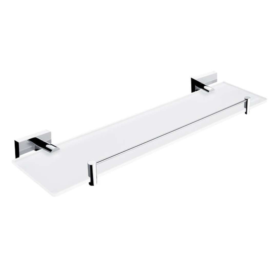 Nimco Keira - Półka z obudową, 50 cm, szkło matowe/chrom KE 22091BX-50-26