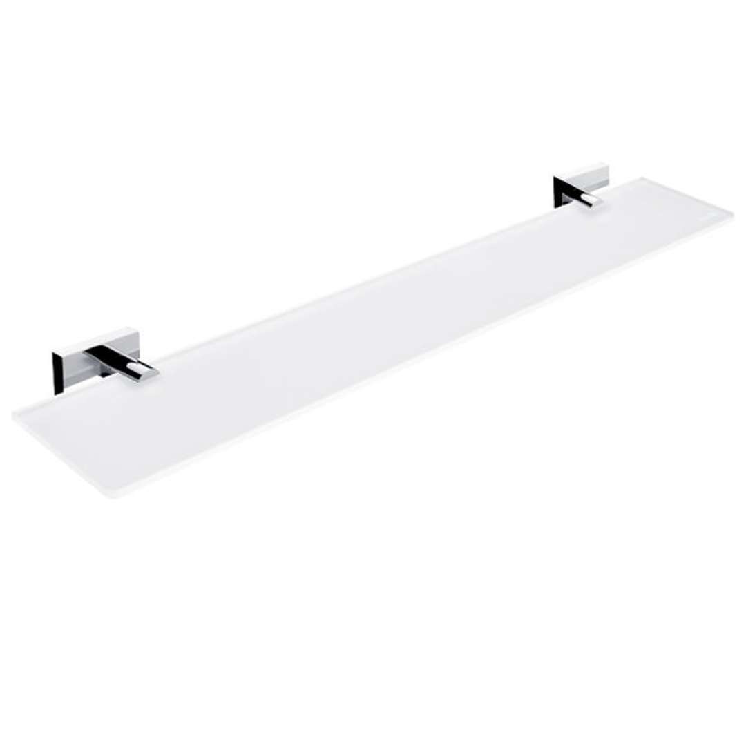 Nimco Keira - Półka dł. 60 cm, szkło matowe/chrom KE 22091B-60-26
