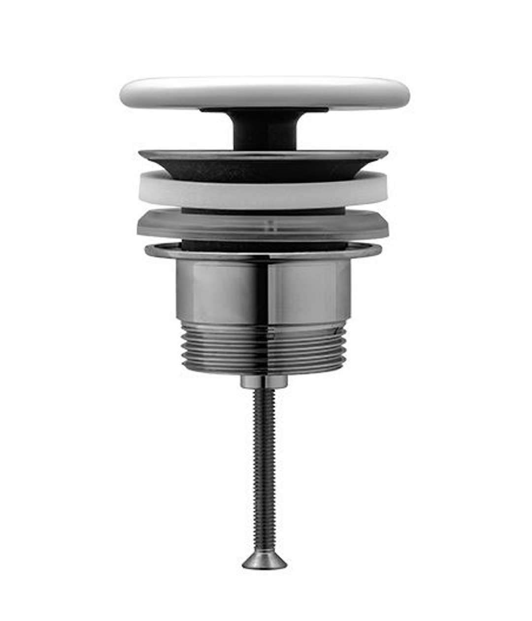 Duravit Akcesoria - Niezamykany odpływ zlewu 1 1/4, biały 0050750000
