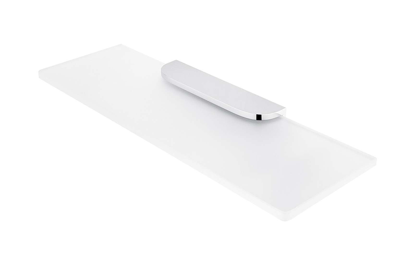 Nimco Nikau - Półka, długość 40 cm, szkło matowe/chrom NK 30091B-40-26