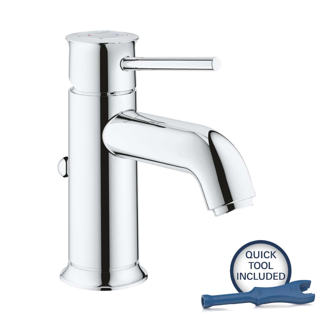 Grohe Start Classic - Bateria umywalkowa z odpływem, chrom 23782000