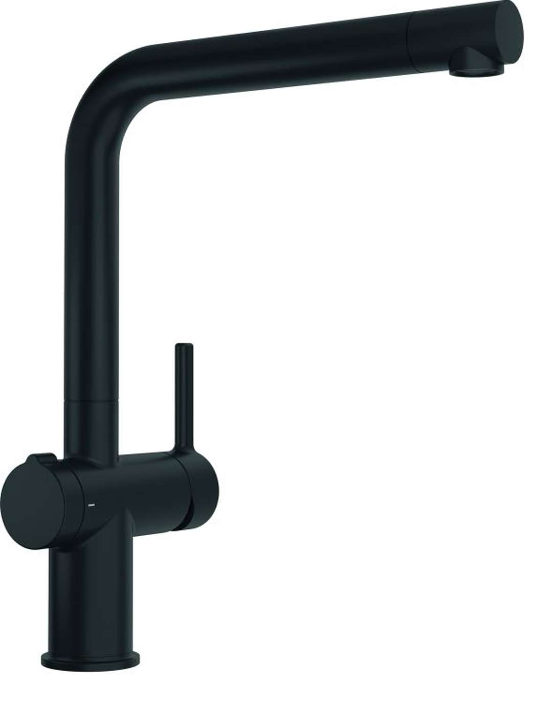 Franke Active - Bateria zlewozmywakowa FN 5350.901, z regulatorem wylotu Twist, czarny mat 115.0669.768