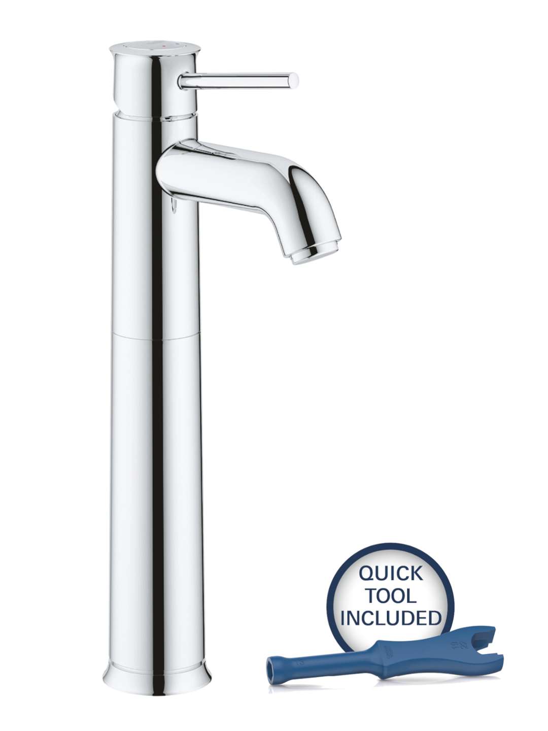 Grohe Start Classic - Bateria umywalkowa z odpływem Push-Open, chrom 23784000