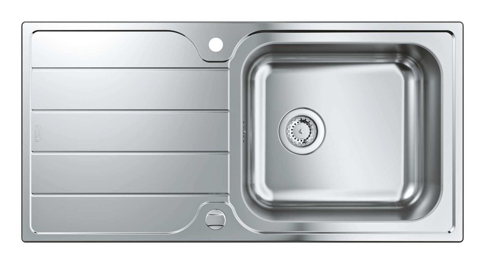 Grohe K500, 100x50 cm,stal szlachetna 31563SD1