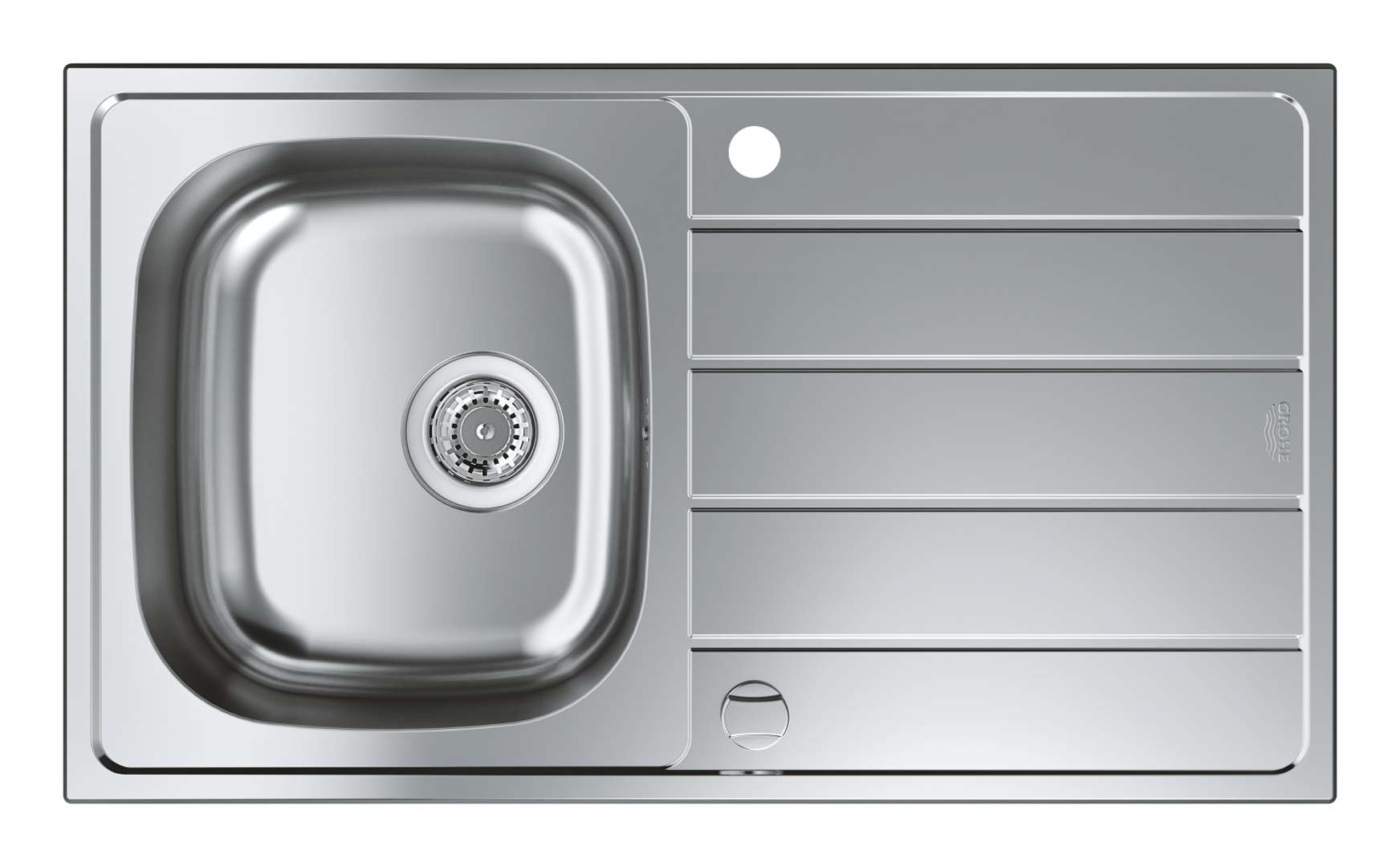 Grohe K200, 86x50 cm, stal szlachetna 31552SD1