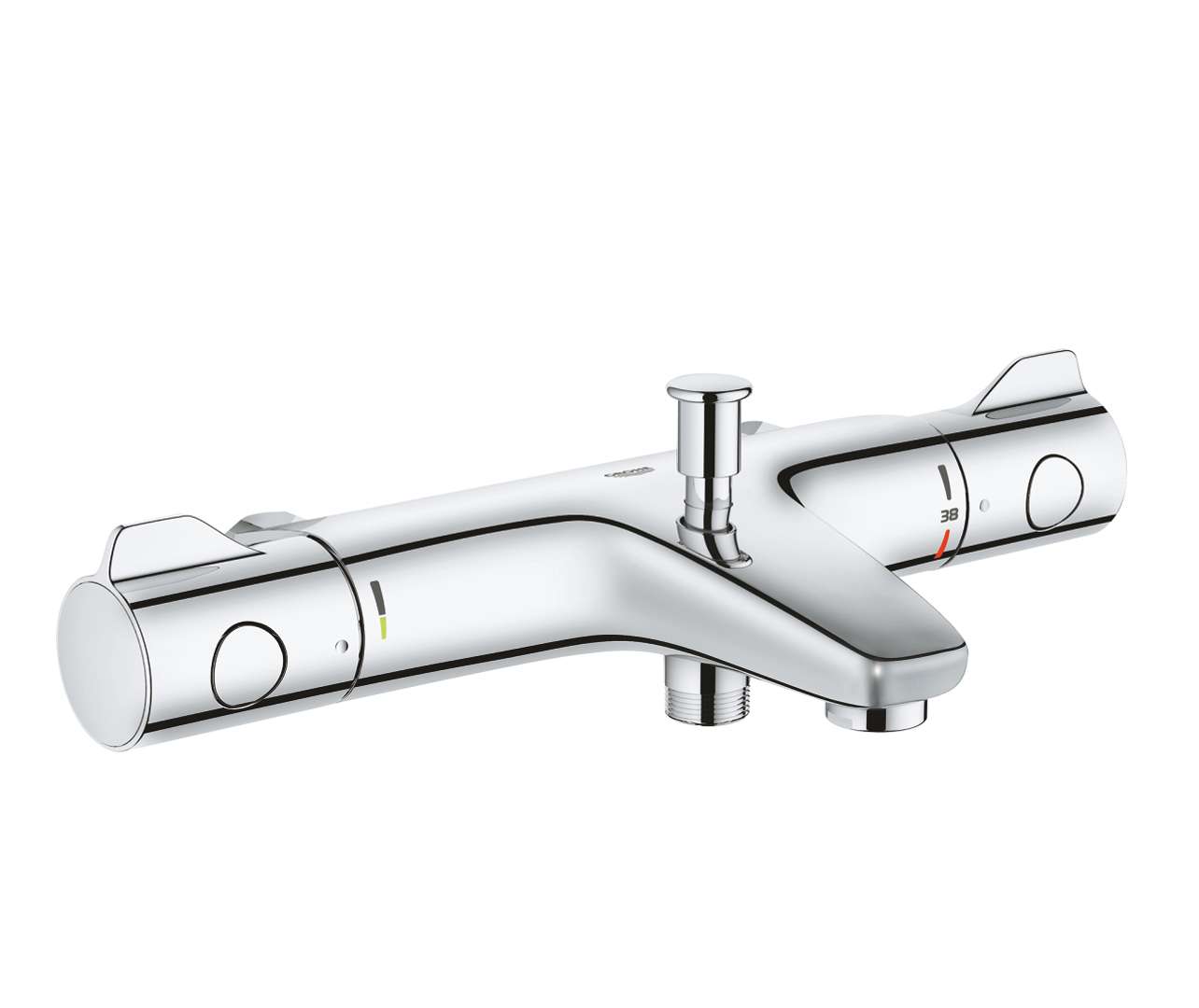 Grohe Grohtherm 800 - Termostatyczna bateria wannowa, chrom 34568000