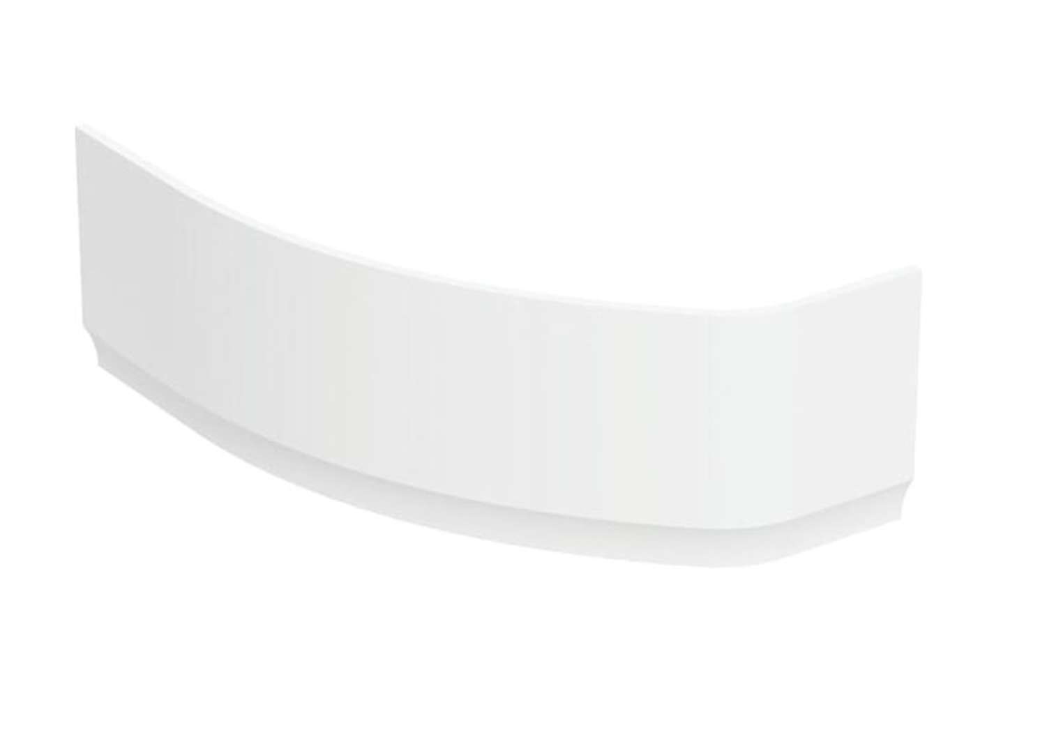 Geberit Selnova - Panel przedni do wanny narożnej Selnova 1600 mm, prawy, biały 554.874.01.1