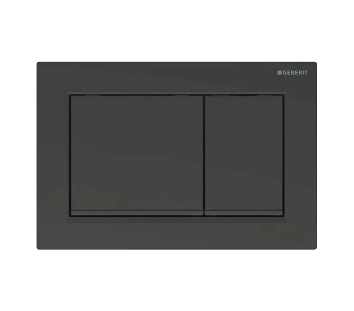 Geberit Omega30 - Kontrola spłukiwania, czarny mat 115.080.16.1