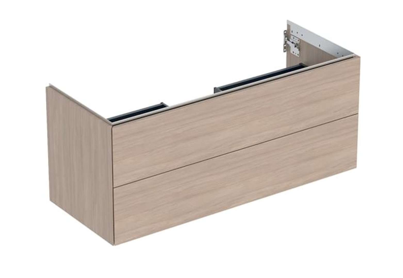 Geberit ONE - Szafka podumywalkowa 118x50x47 cm, 2 szuflady, dąb 505.265.00.5