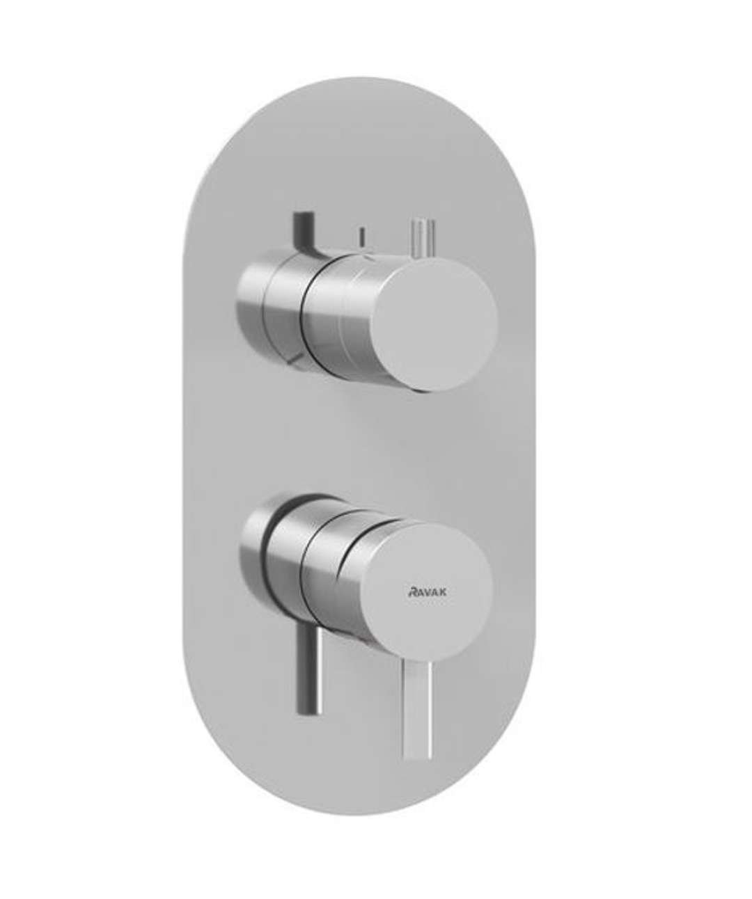 Ravak Espirit - Bateria podtynkowa do obsługi trzech wyjść wody, chrom X070203