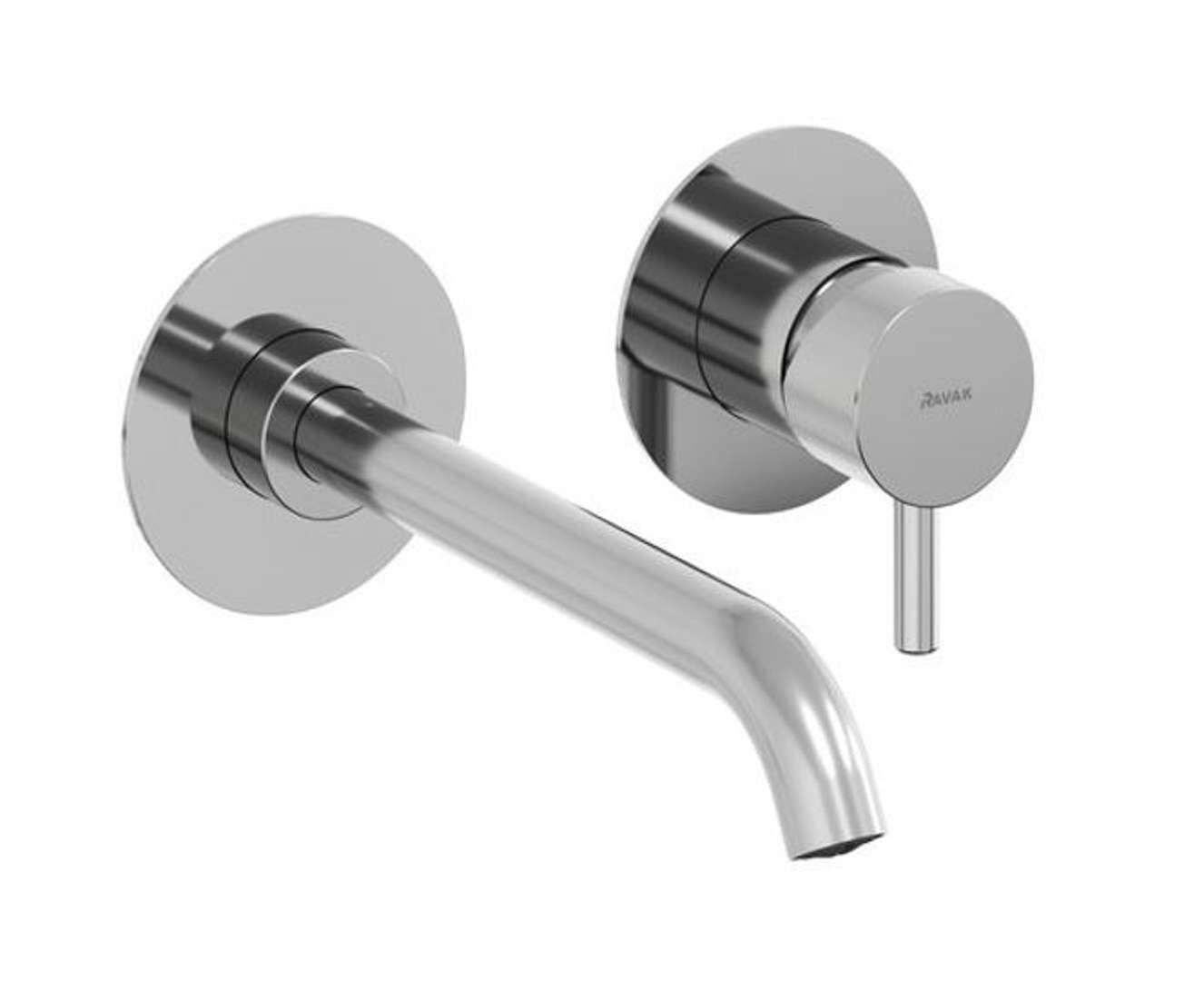 Ravak Espirit - Bateria umywalkowa podtynkowa, montaż 2-otworowy, chrom X070198