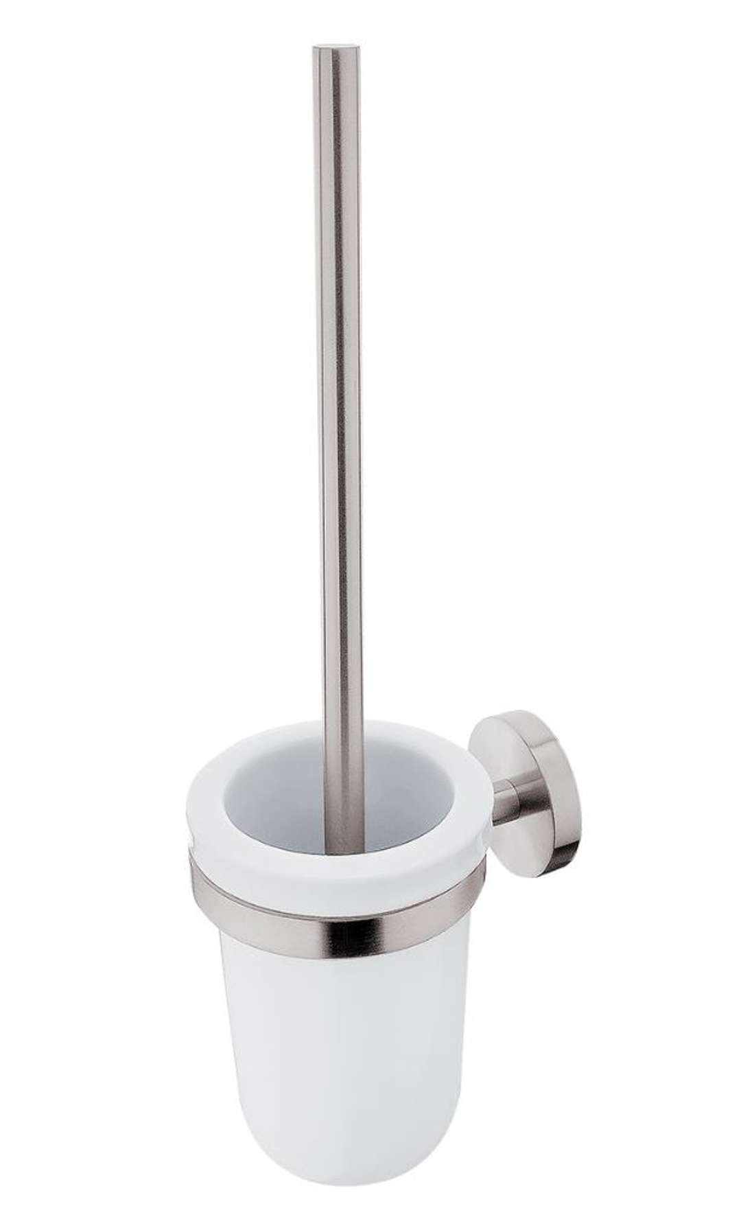 Nimco Unix - Szczotka do WC ścienna, z uchwytem, stal nierdzewna szczotkowana UNM 13094KU-10