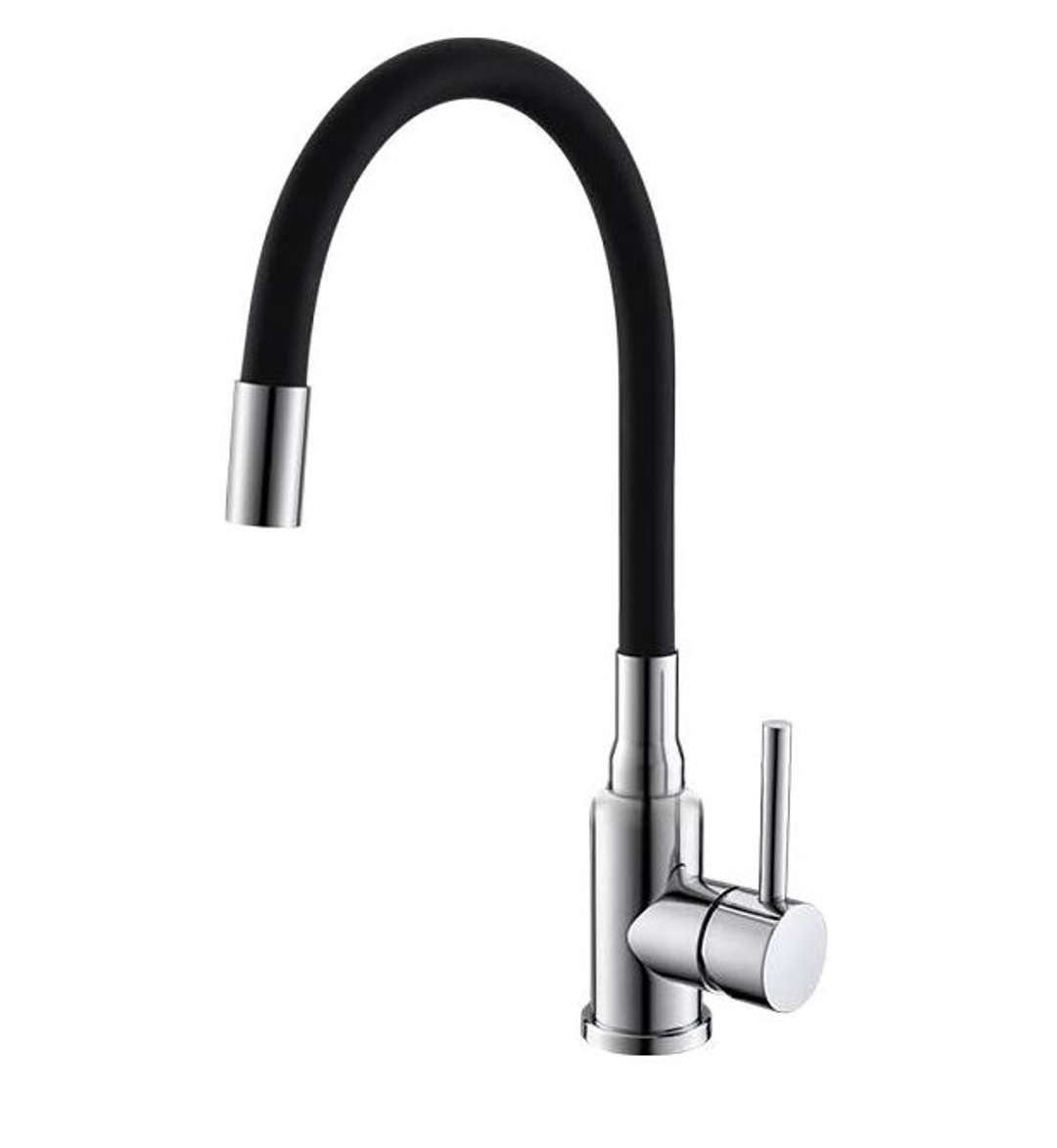 Alveus Mintas - Bateria zlewozmywakowa z elastycznym ramieniem, chrom 1144427