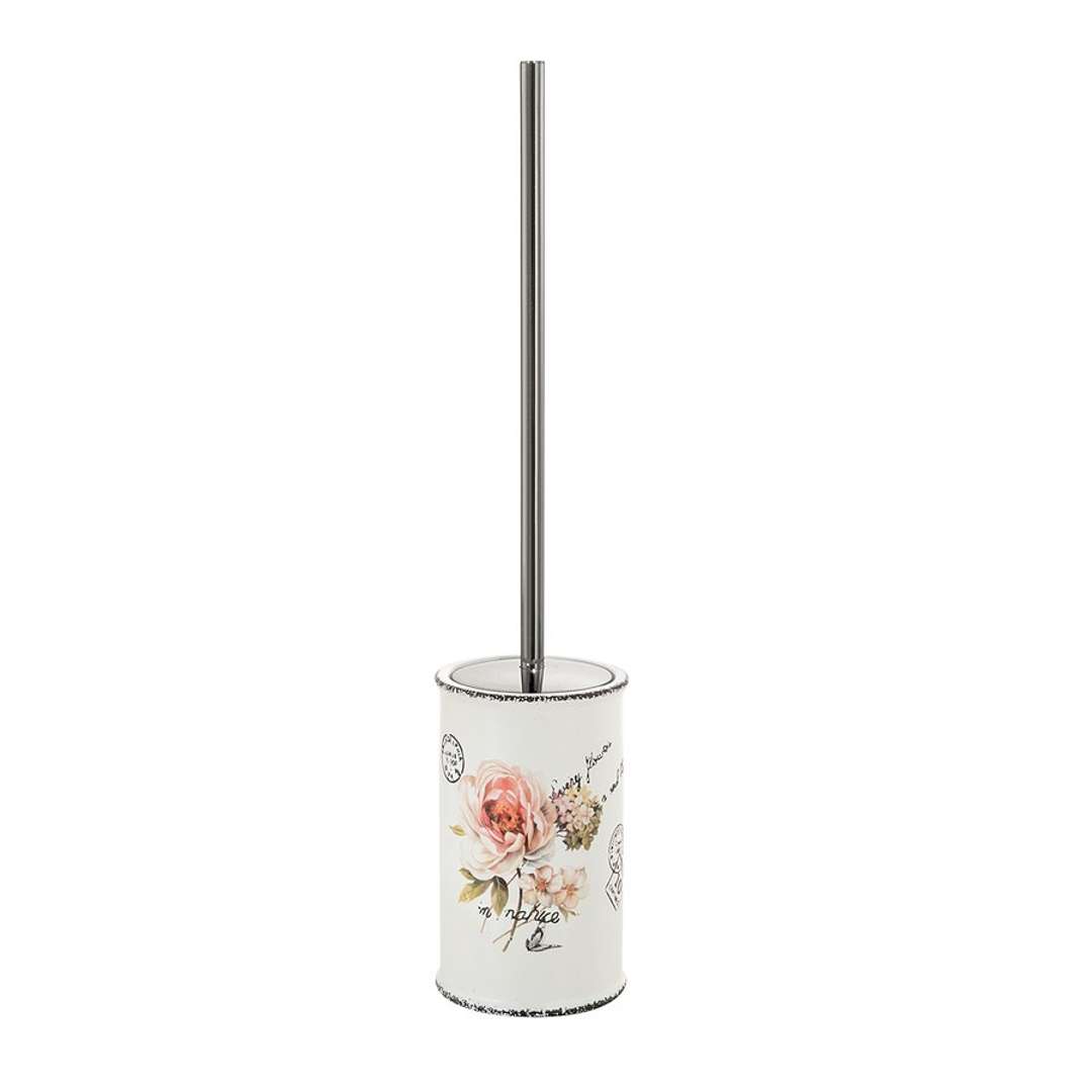 Sapho Gedy Clothilde - Stojąca szczotka do WC, biała CI3302