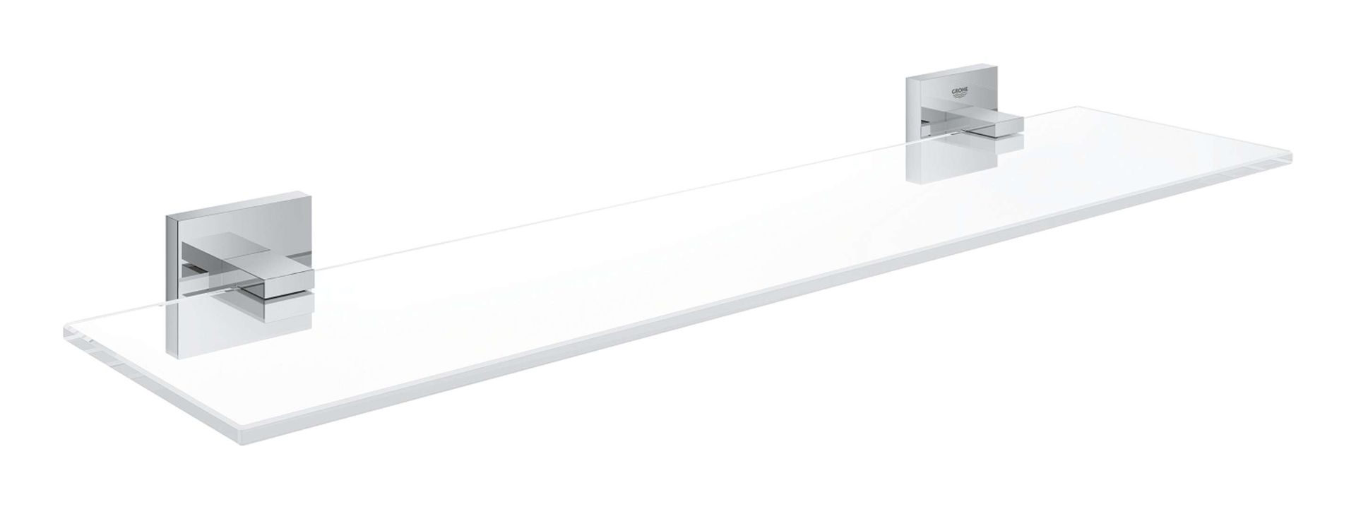 Grohe QuickFix Start Cube - Półka, długość 53 cm, szkło/chrom 41109000