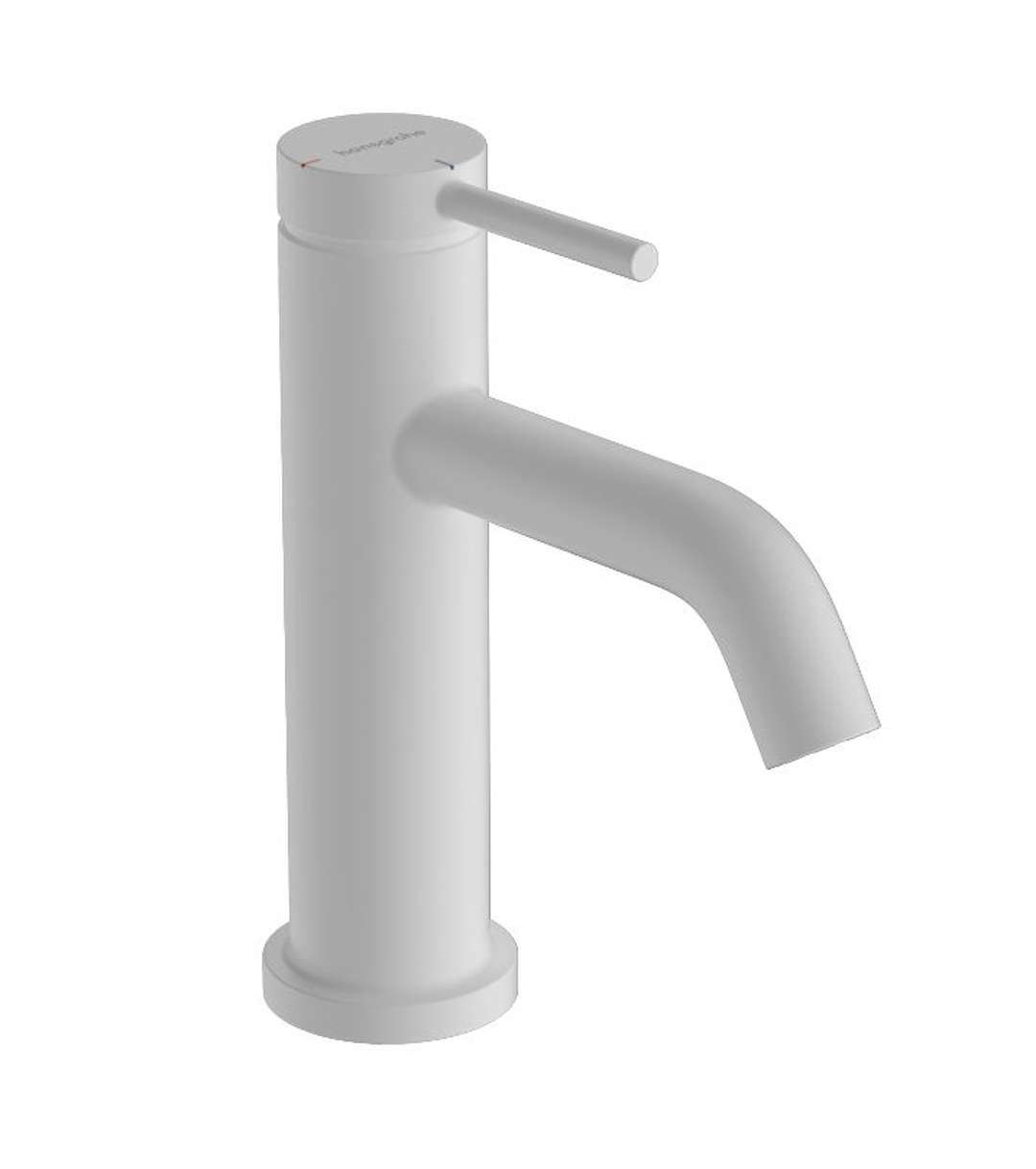 Hansgrohe Tecturis S - Bateria umywalkowa z kompletem odpływowym, CoolStart, EcoSmart, biały mat 73305700