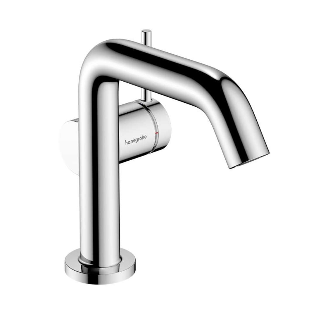 Hansgrohe Tecturis S - Bateria umywalkowa z kompletem odpływowym Push-Open, CoolStart, EcoSmart, chrom 73322000