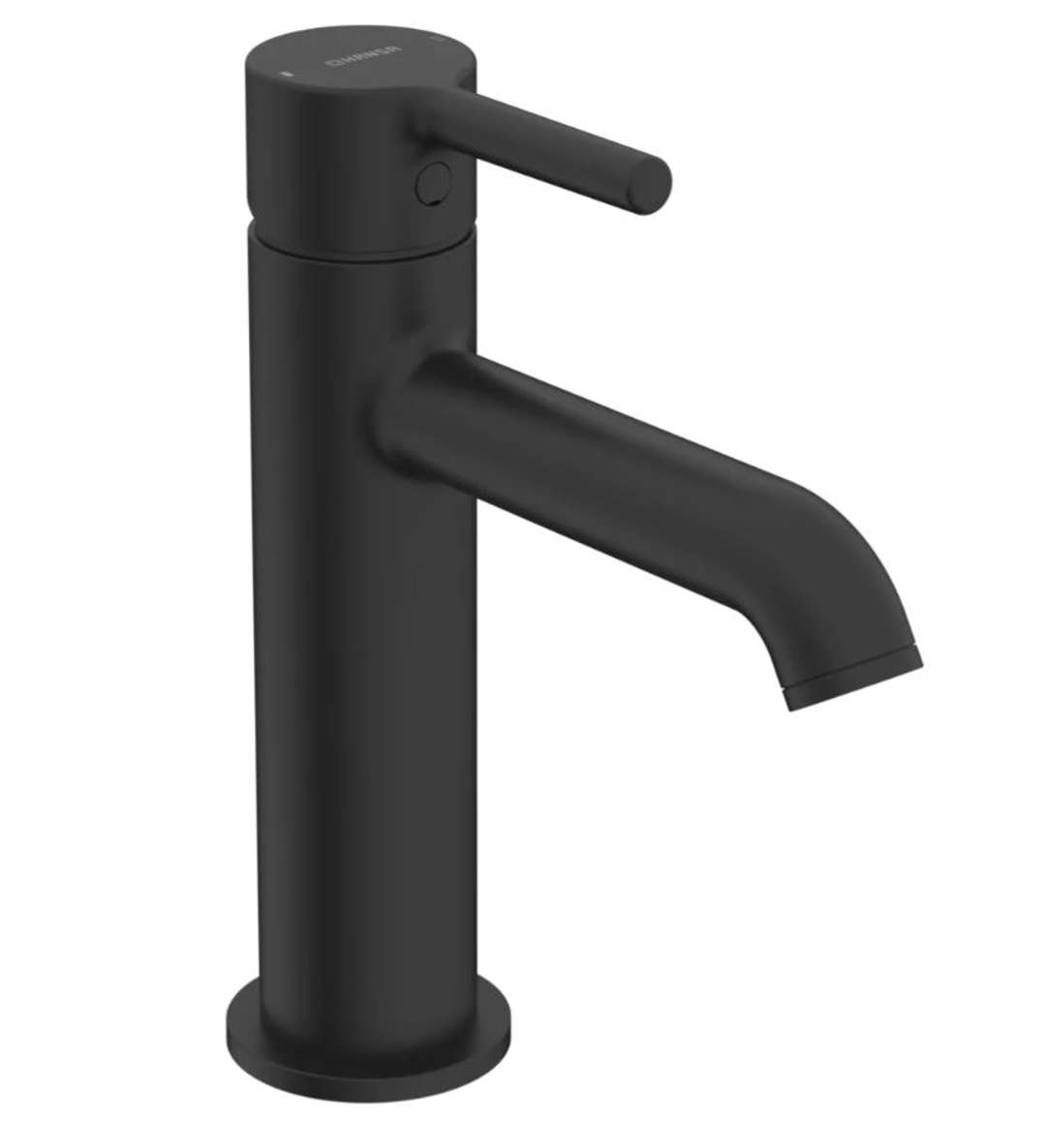 Hansa Vantis - Bateria umywalkowa, czarny mat 5437220733