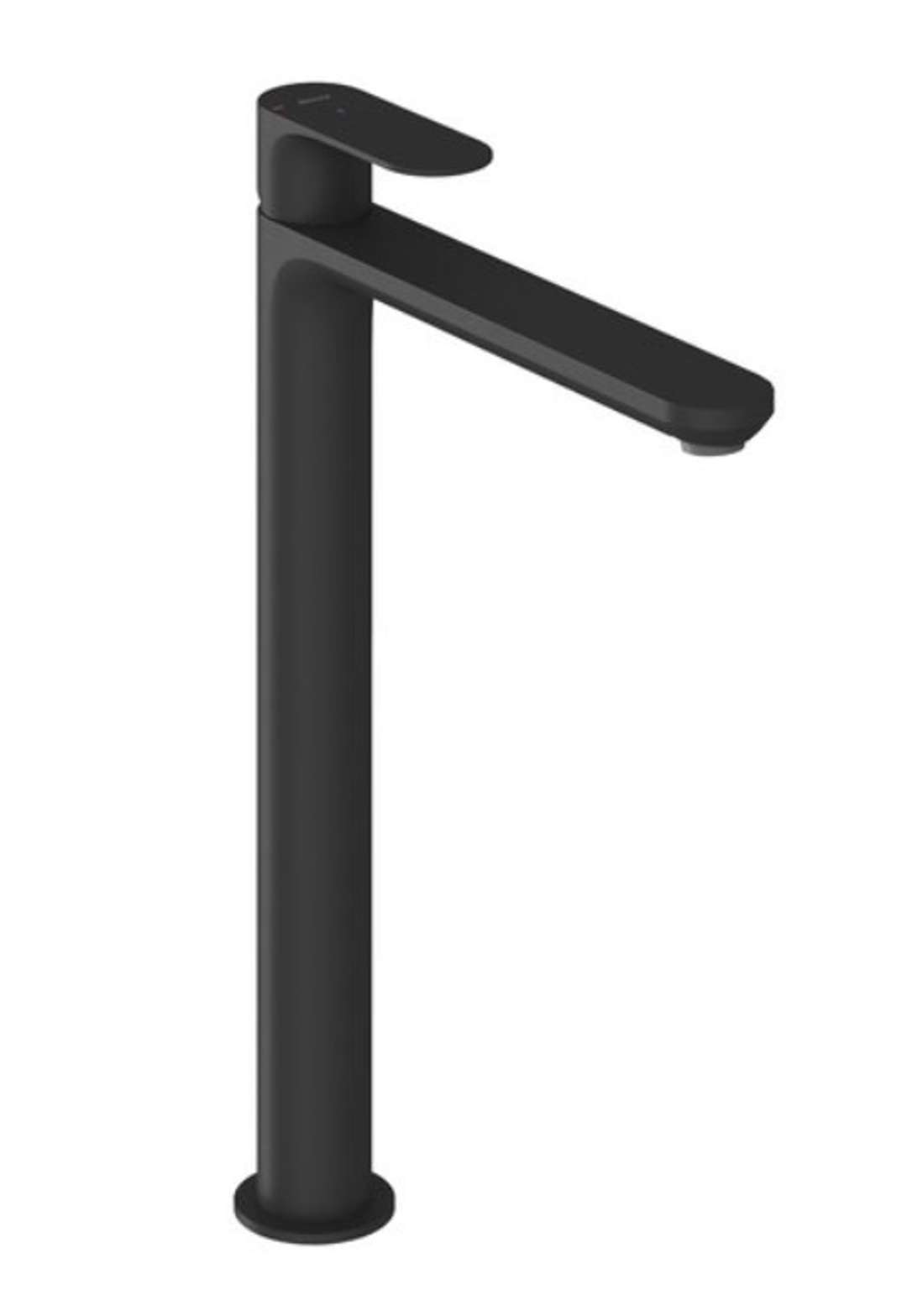 Ravak Eleganta - Bateria umywalkowa, BeCool, czarny mat X070421