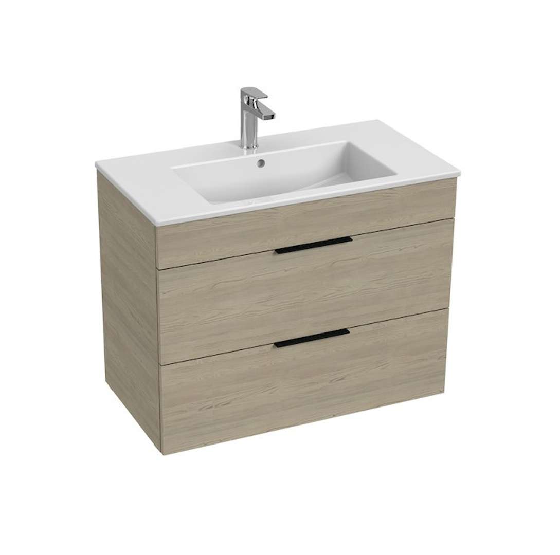 Jika Cube - Szafka ze zlewem 80x43x61 cm, jesion H4537621765141