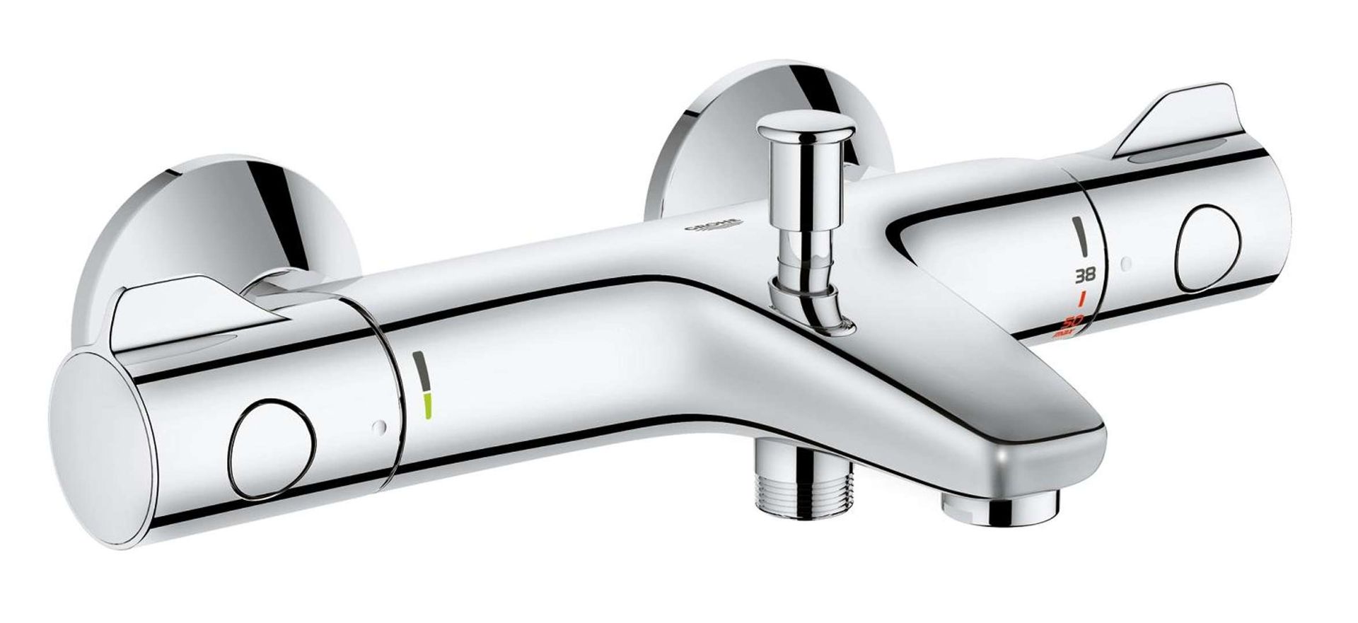 Grohe Grohtherm 800 - Termostatyczna bateria wannowa, chrom 34569000