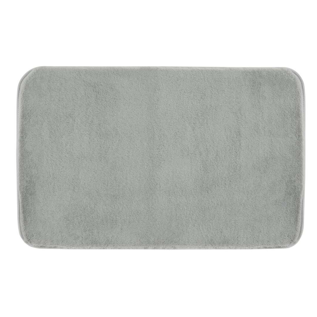 Sapho Akcesoria łazienkowe Gedy - Mata łazienkowa 50x80 cm, antypoślizgowa, szara 96FY508008