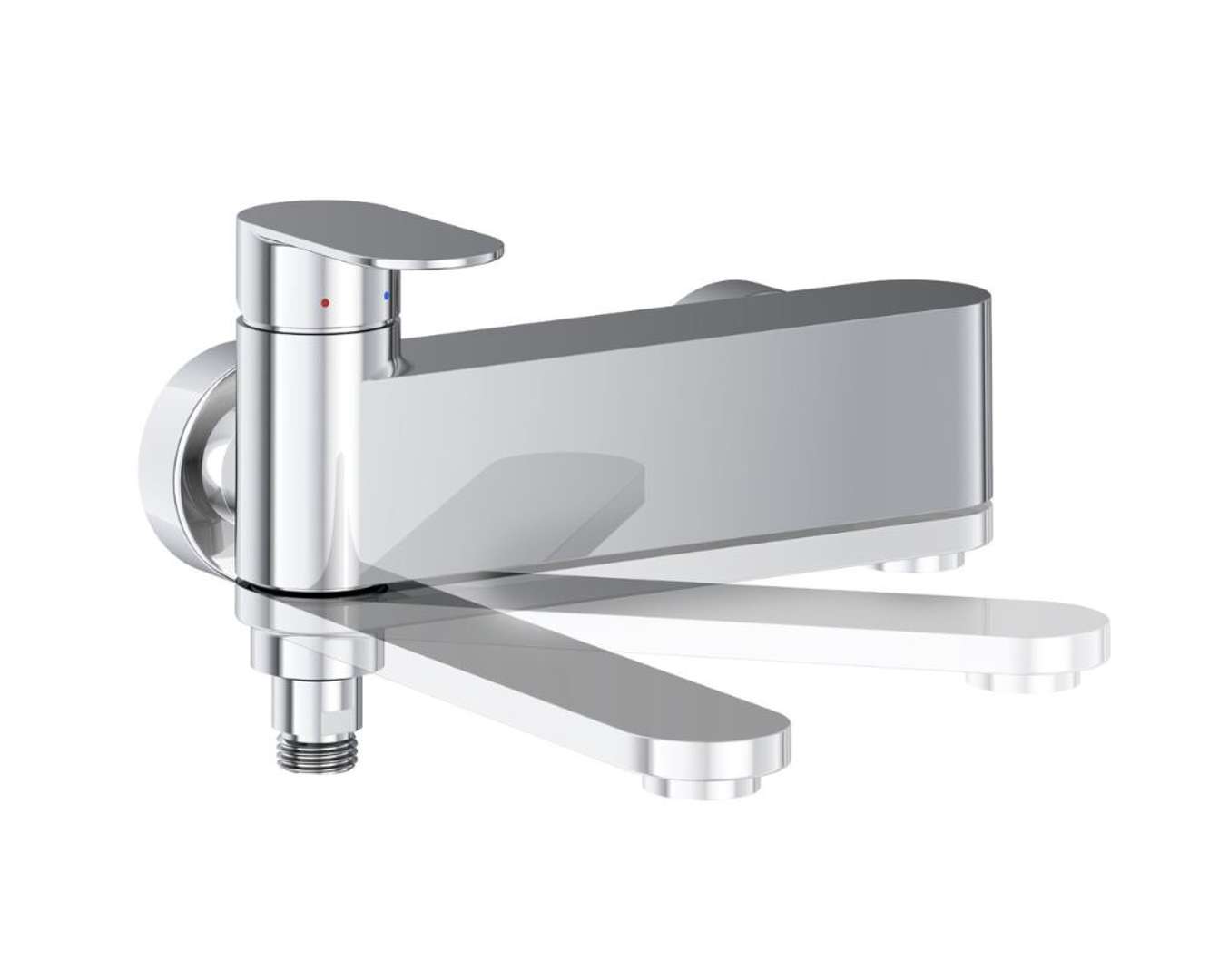 Ravak Chrome II - Bateria wannowa, chrom X070451