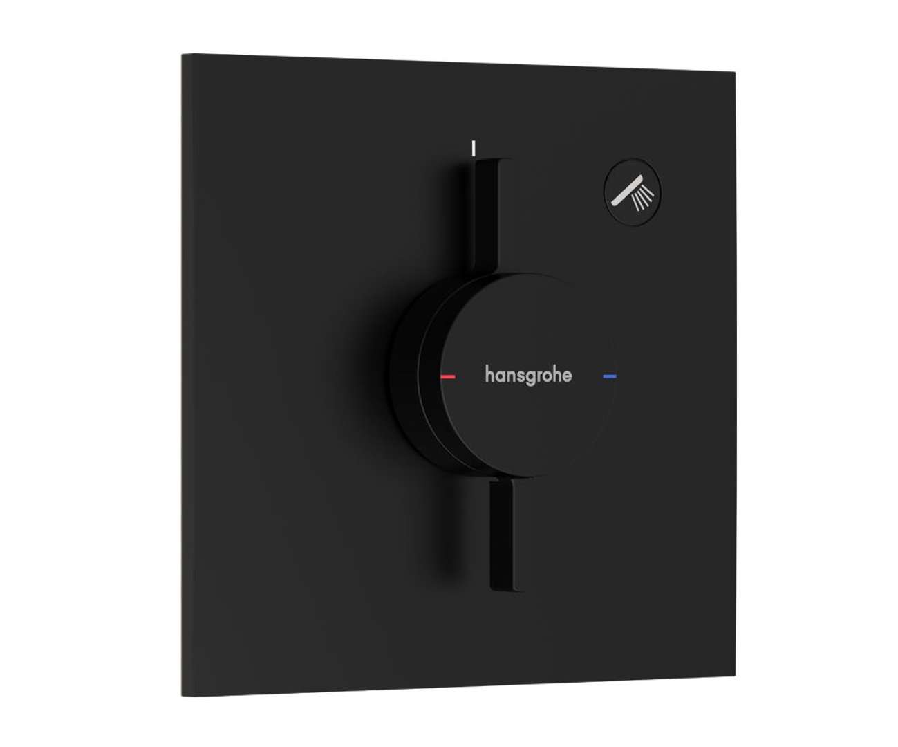 Hansgrohe DuoTurn E - Bateria prysznicowa podtynkowa, czarny mat 75617670