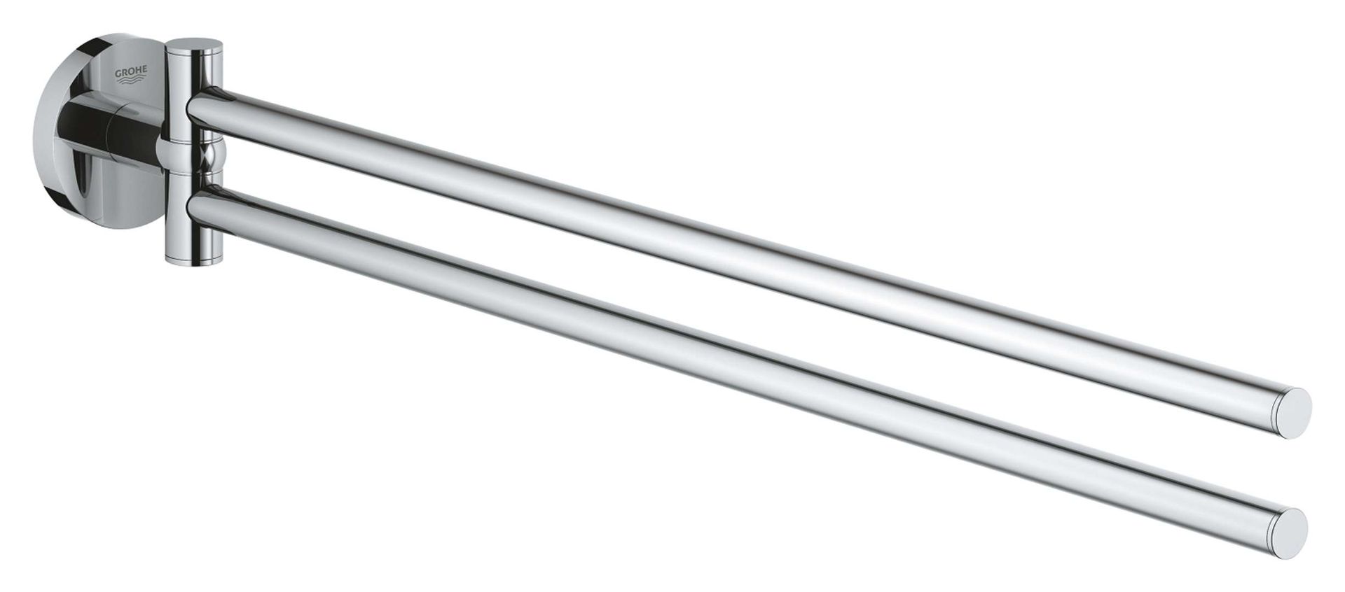 Grohe QuickFix Start - Podwójny wieszak na ręczniki, długość 44 cm, chrom 41183000