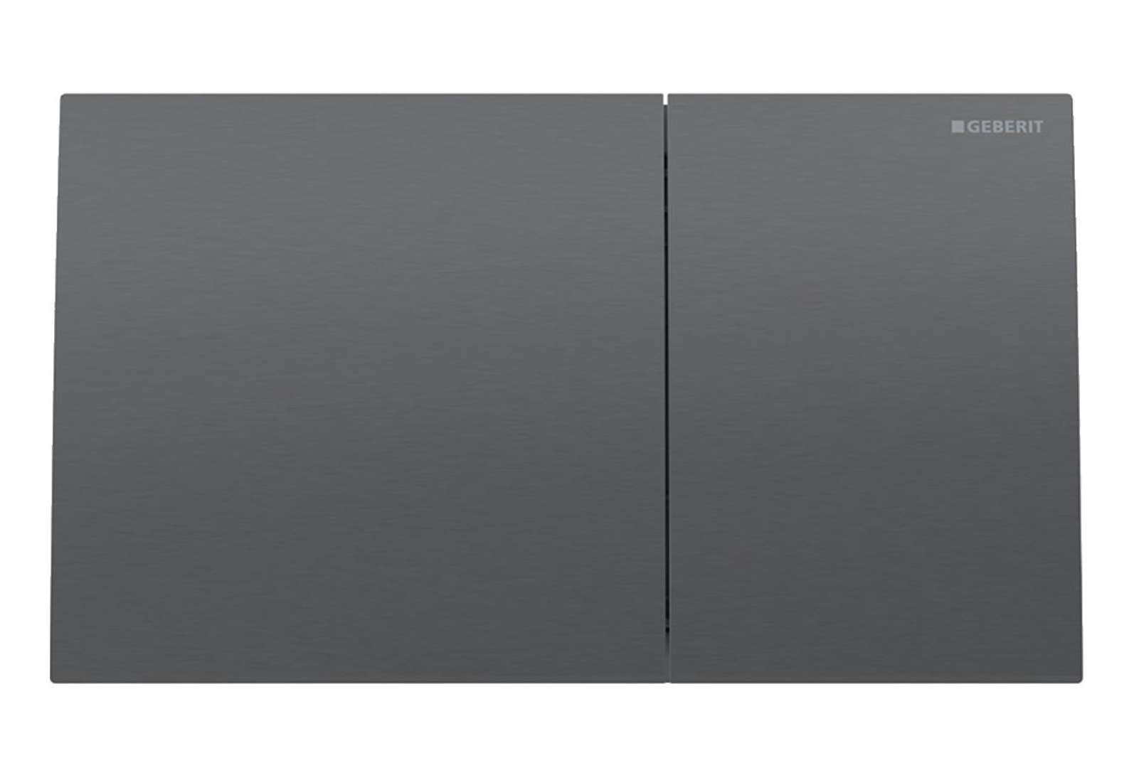 Geberit Sigma70 - Sterowanie spłukiwaniem, łatwe do czyszczenia, szczotkowany czarny chrom 115.622.QD.1