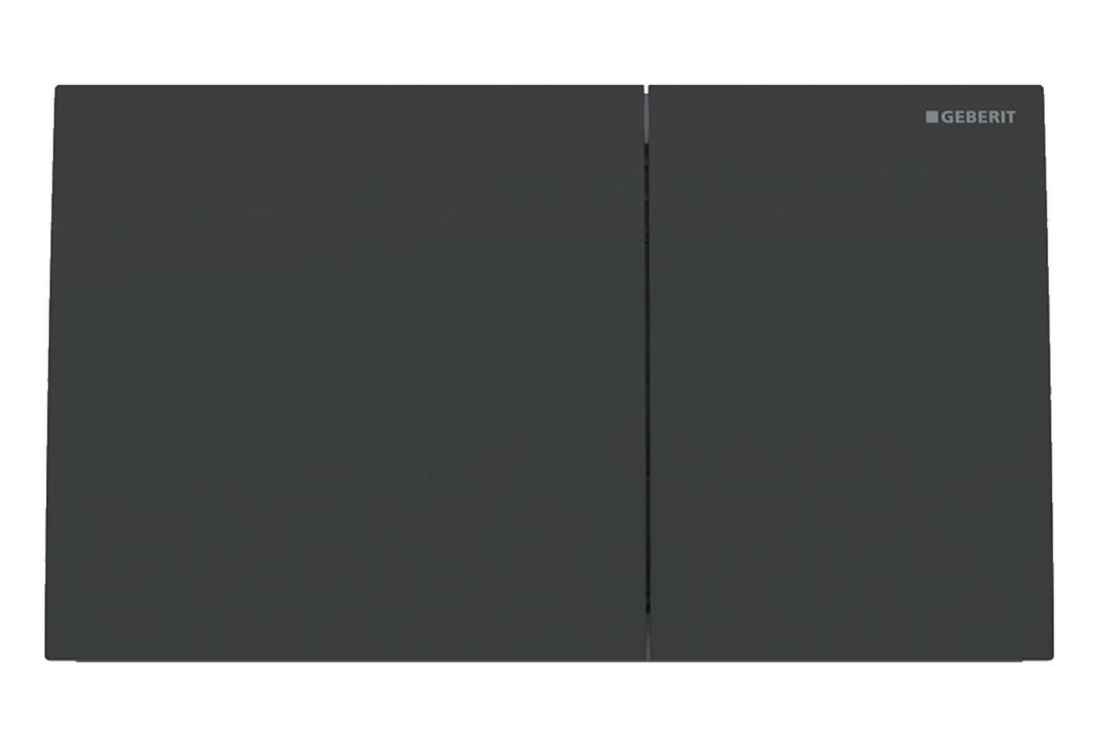 Geberit Sigma70 - Sterowanie spłukiwaniem, łatwe do czyszczenia, czarny mat 115.622.14.1