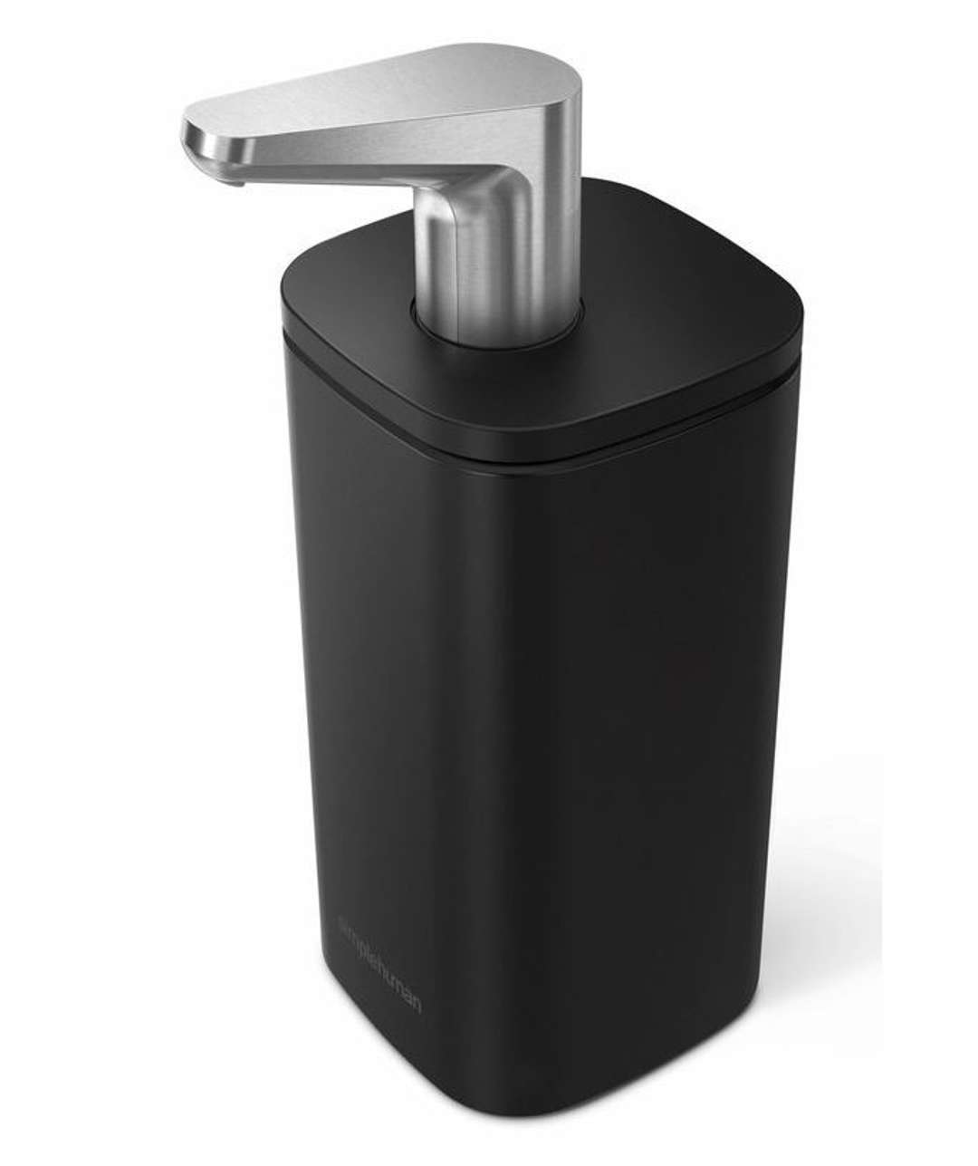 Simplehuman Akcesoria łazienkowe - Stojący dozownik mydła w kolorze czarnym matowym KT1192