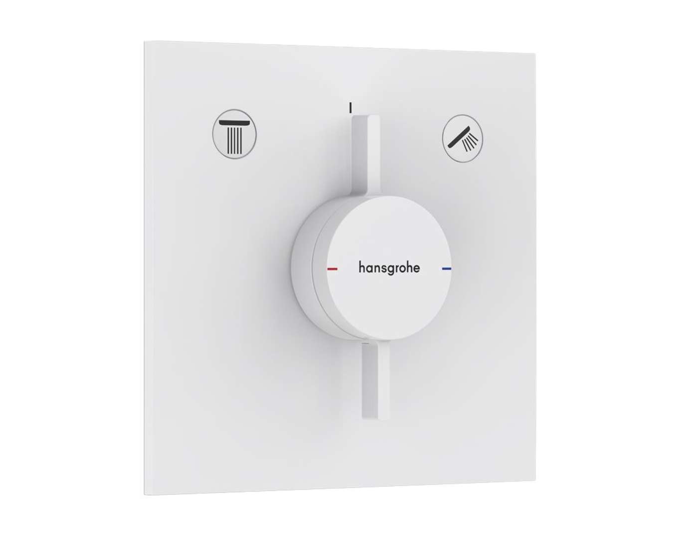 Hansgrohe DuoTurn E - Bateria podtynkowa, do 2 odbiorników,  biały mat 75417700