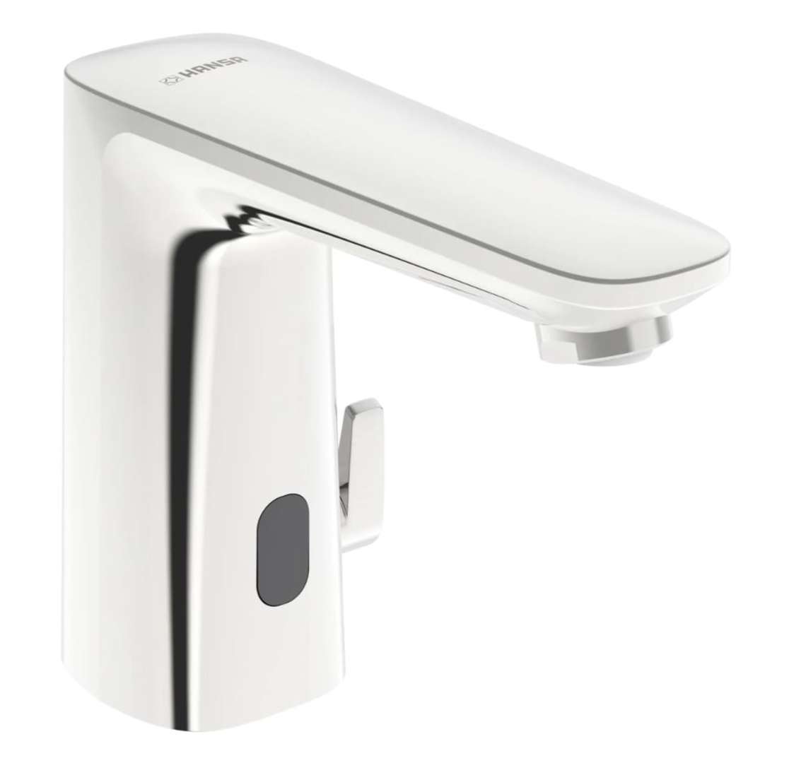 Hansa Electra - Elektroniczna bateria umywalkowa, zasilanie sieciowe, Bluetooth, chrom 92002009