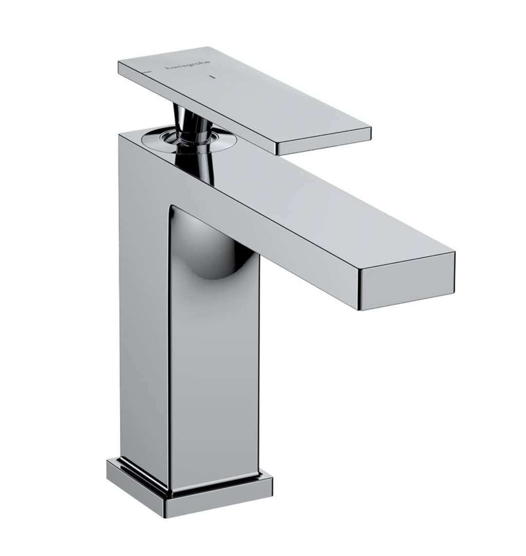 Hansgrohe Tecturis E - Bateria umywalkowa z kompletem odpływowym, CoolStart, EcoSmart, chrom 73018000
