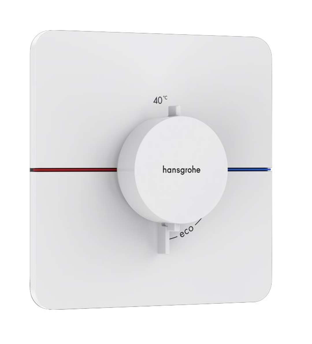 Hansgrohe ShowerSelect Comfort - Termostatyczna bateria podtynkowa, biały mat 15588700