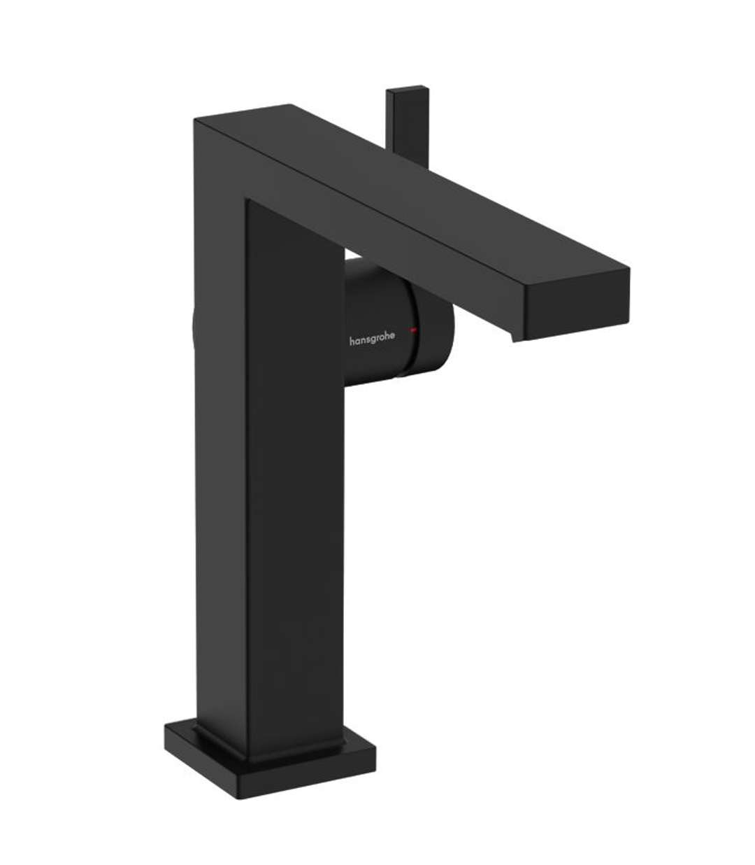 Hansgrohe Tecturis E - Bateria umywalkowa z kompletem odpływowym Push-Open, CoolStart, EcoSmart, czarny mat 73042670