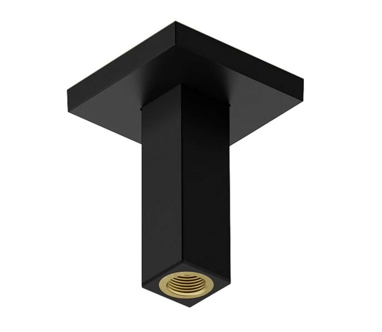 Hansgrohe Akcesoria - Sufitowe ramię prysznicowe 11 cm, czarny mat 24338670