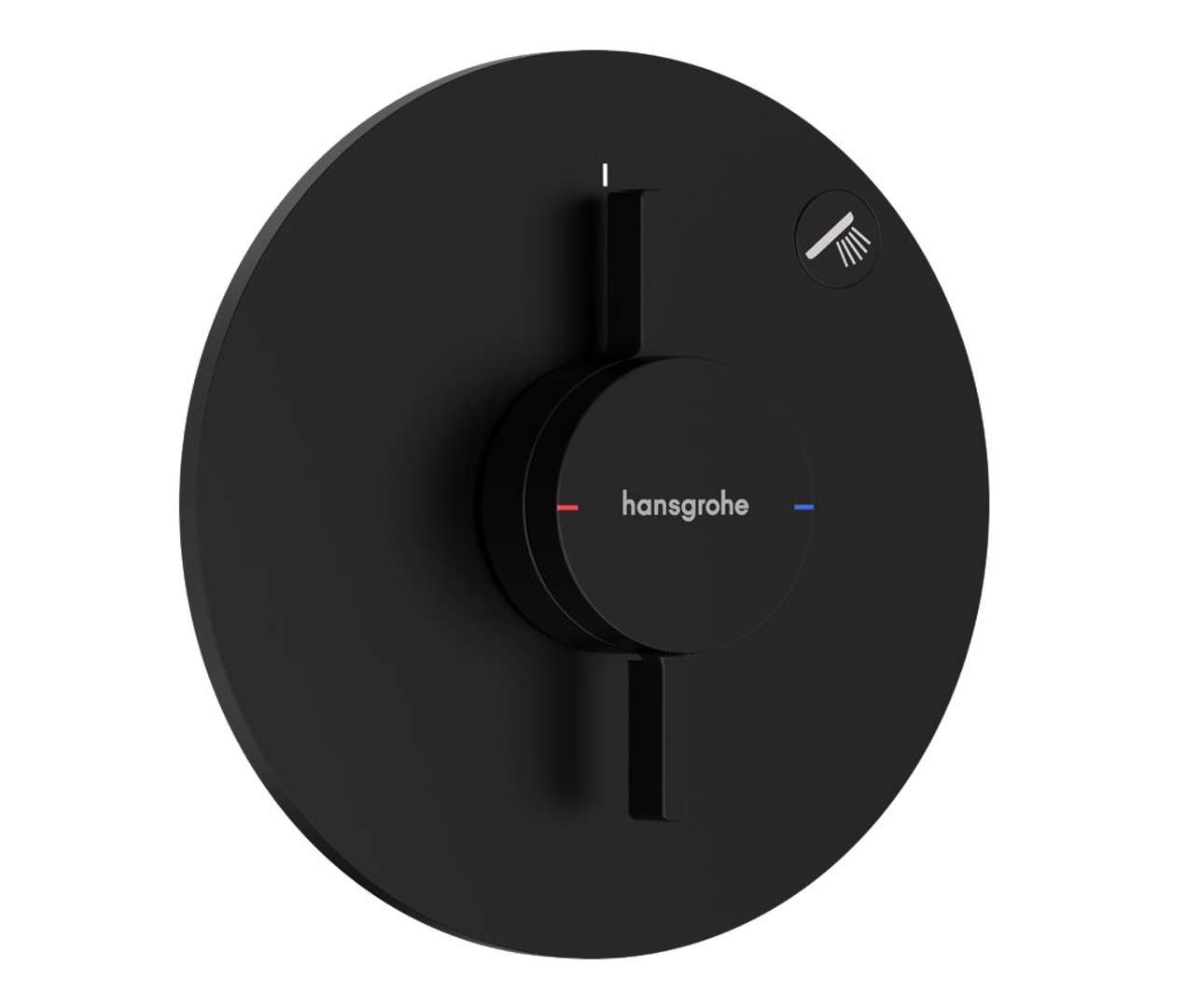Hansgrohe DuoTurn S - Bateria prysznicowa podtynkowa, czarny mat 75618670