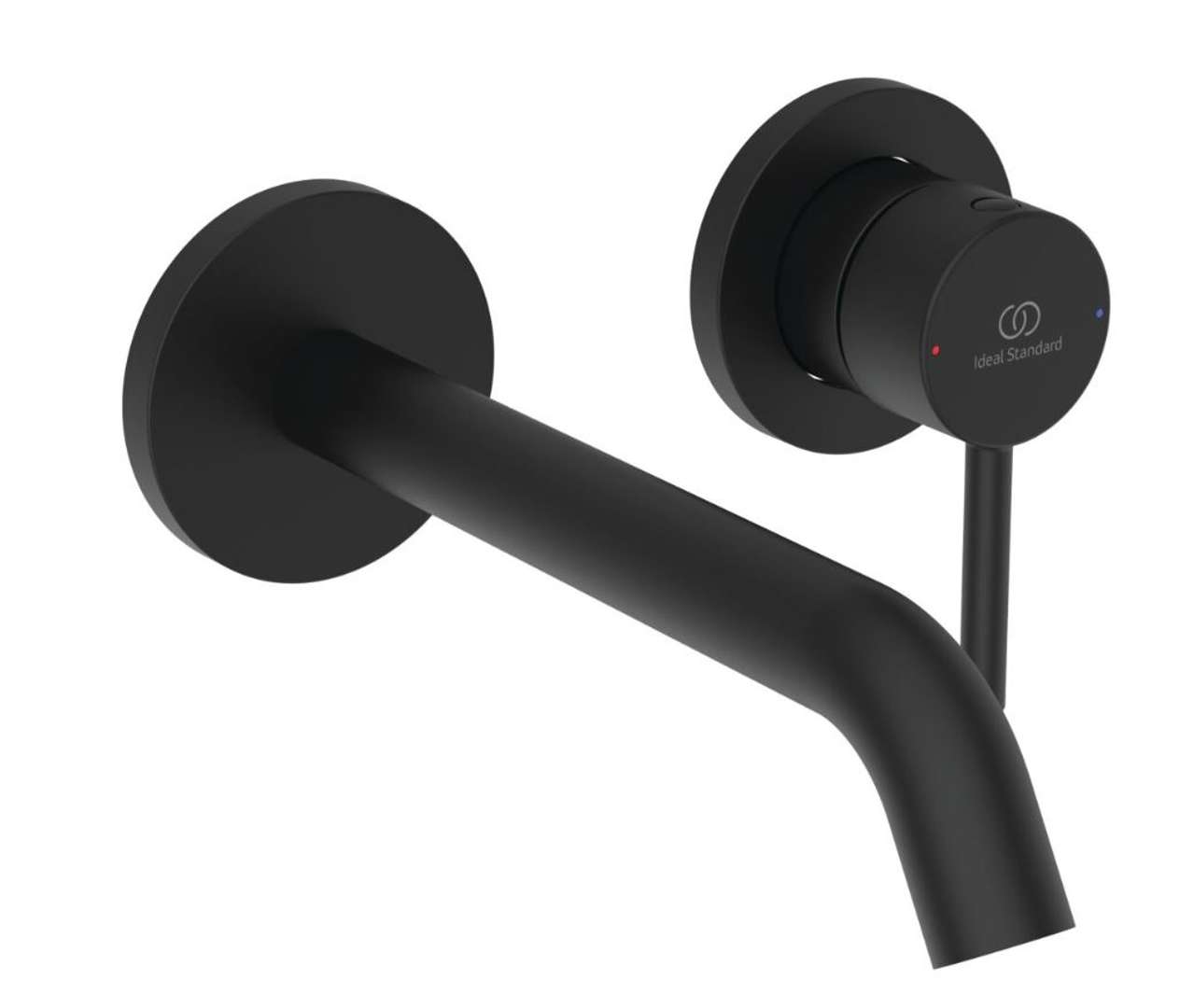 Ideal Standard Ceraline Nuovo - Bateria umywalkowa podtynkowa, montaż 2-otworowy, satynowa czerń BD764XG