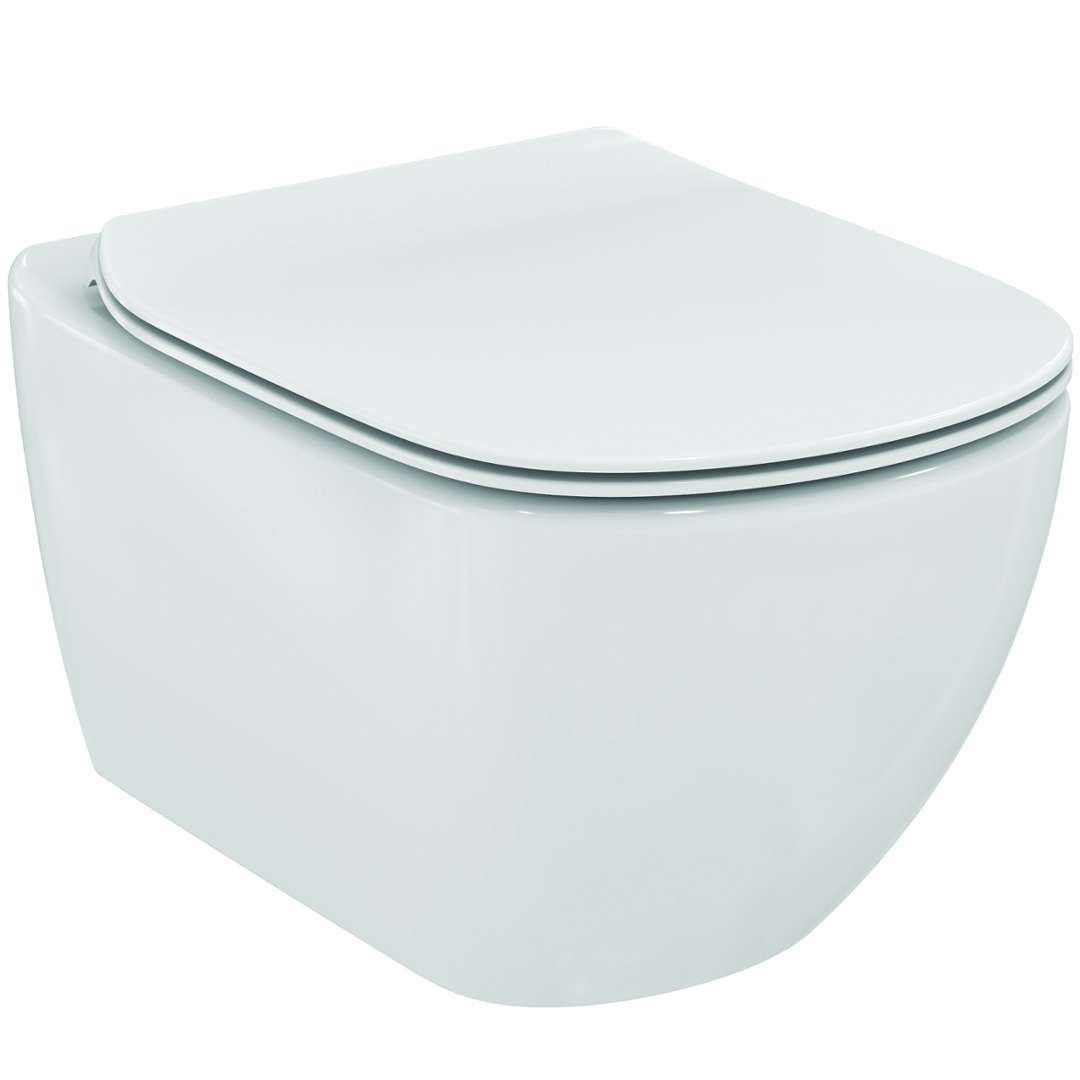 Ideal Standard Tesi - Wisząca toaleta z deską SoftClose, AquaBlade, biała T354601