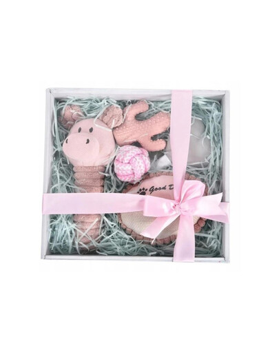 BARRY KING Zestaw prezentowy dla psa 5w1 różowy