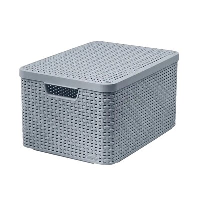 Opinie o Szary koszyk Curver Style, 30 l