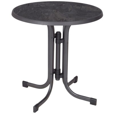 Patio Stół Dine & Relax 85 cm pizarra / antracyt
