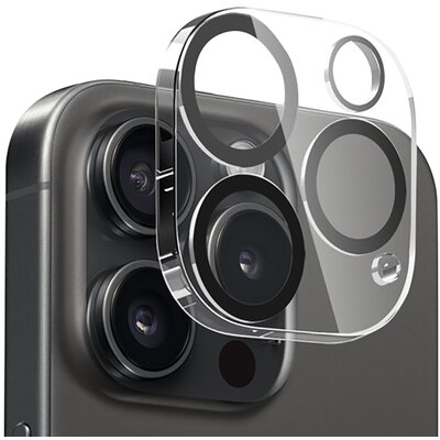 Crong Lens Shield - Szkło na aparat i obiektyw iPhone 16 Pro / iPhone 16 Pro Max