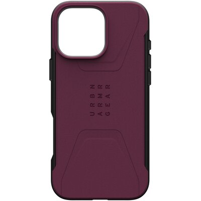 UAG Civilian Magsafe do iPhone 16 Pro Max bordeaux