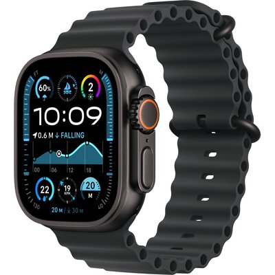 Apple Watch Ultra 2 GPS + Cellular 49mm Tytan czarny pasek Czarny