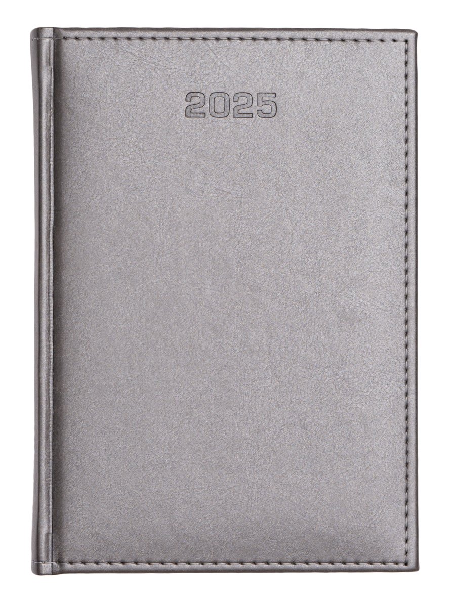Kalendarz książkowy 2025 tygodniowy B5 Dazar GRAFIT